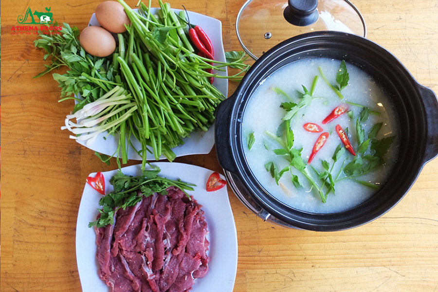 Cuối tuần vào bếp làm món thịt trâu nhúng mẻ
