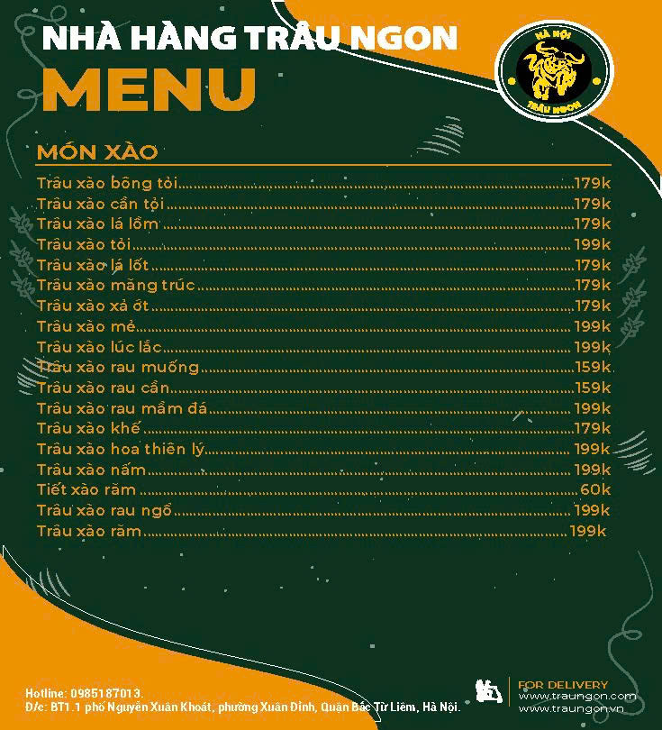 Menu - 5