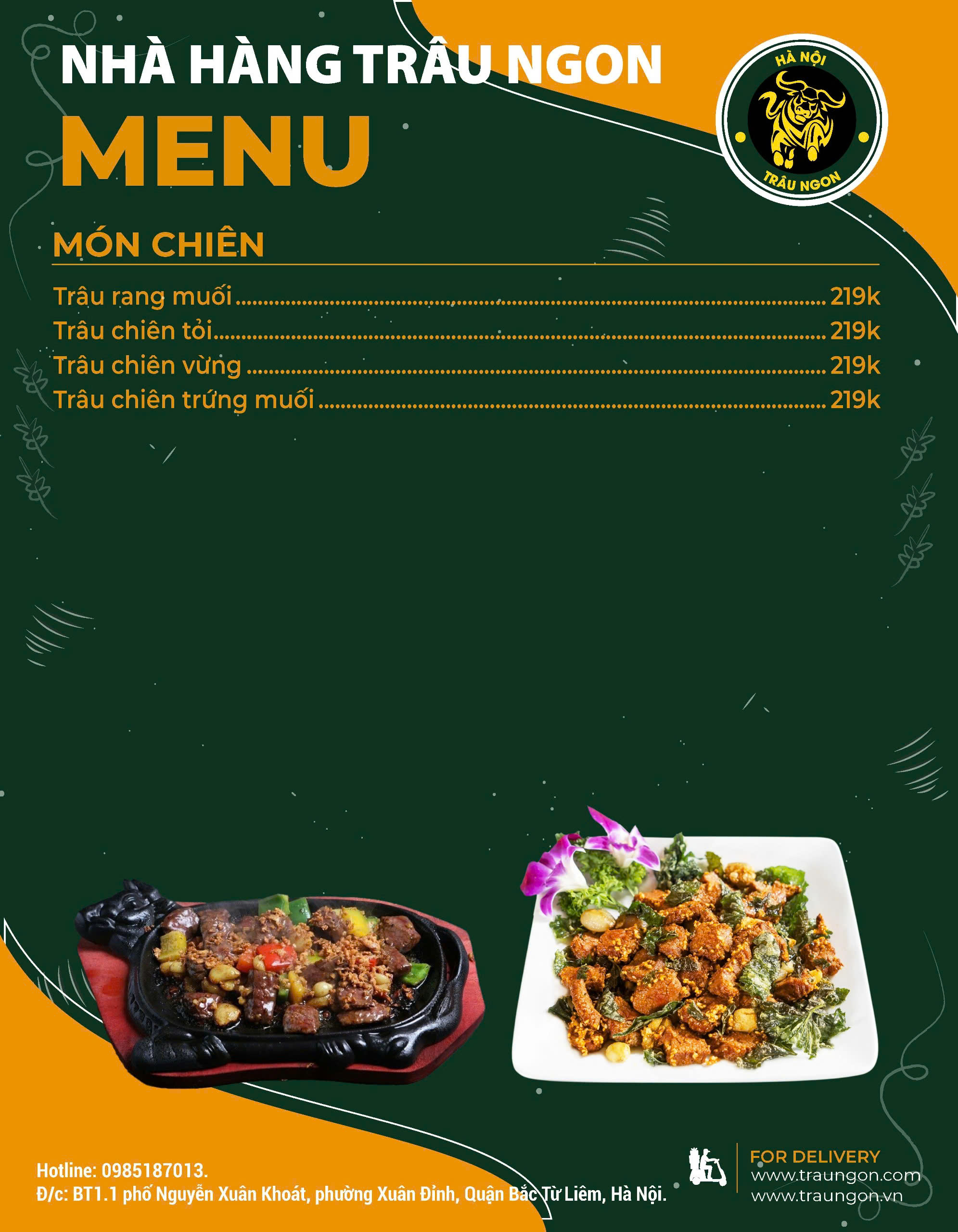 Menu - 1